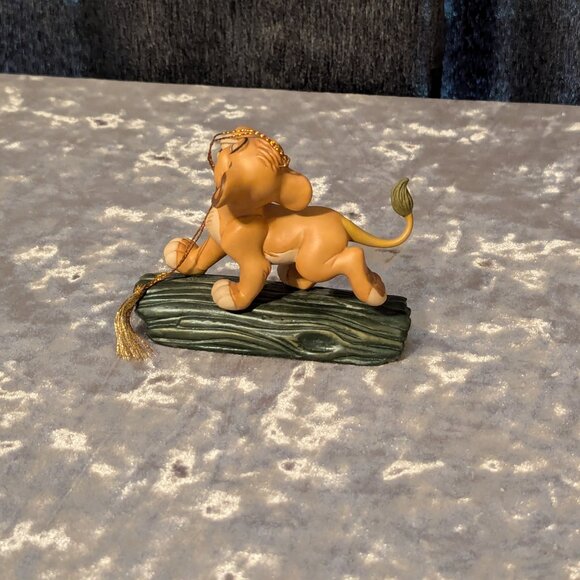 Simba "Hakuna Matata" from the Lion King Special Edition Ornament New in Box COA - Picture 10 of 11